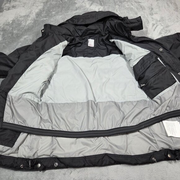 Bogner Jacket Womens 6 Black Fire + Ice Down Parka Ski Jacket Removable Hood - Picture 6 of 14